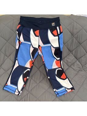 Fila Multicolor Women’s Athletic | Activewear Leggings Casual pants inseam 19”